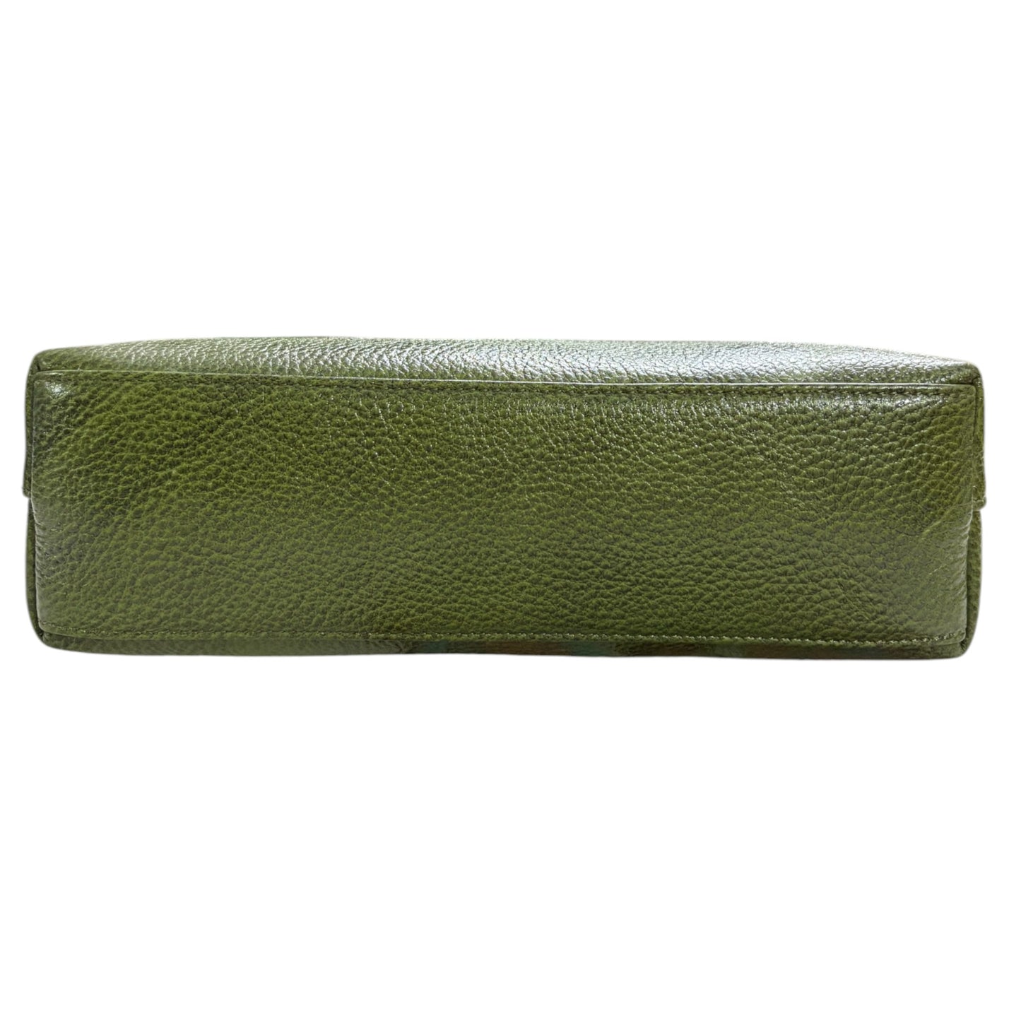 Leather Crossbody Bag, Olive Green, Multiple Compartments, Adjustable Strap (Olive Green)
