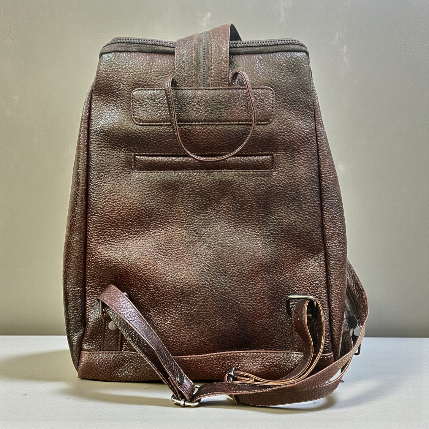 Stylish Women’s Leather Backpack | Genuine Leather Daypack with Multiple Zipper Compartments | Elegant, Lightweight & Durable Bag for Office, Travel, Shopping & Daily Use